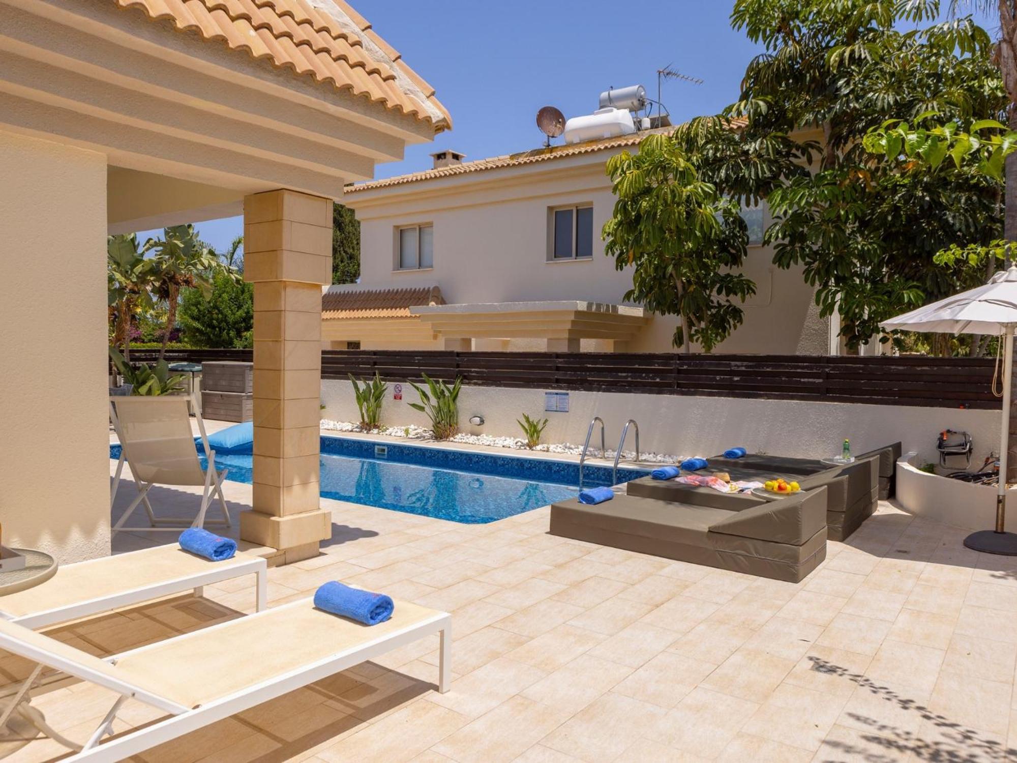 Villa Malama Paralimni Ngoại thất bức ảnh