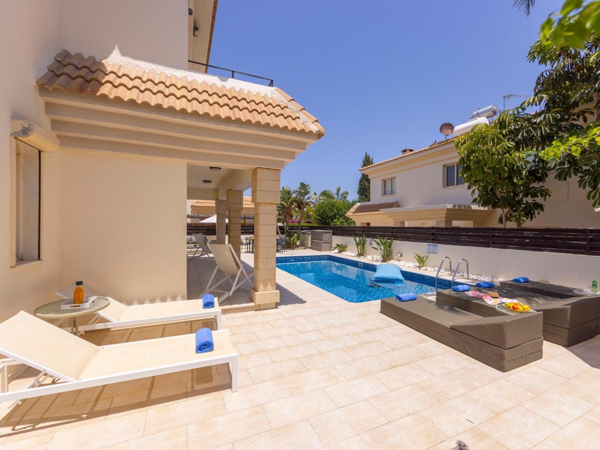 Villa Malama Paralimni Ngoại thất bức ảnh