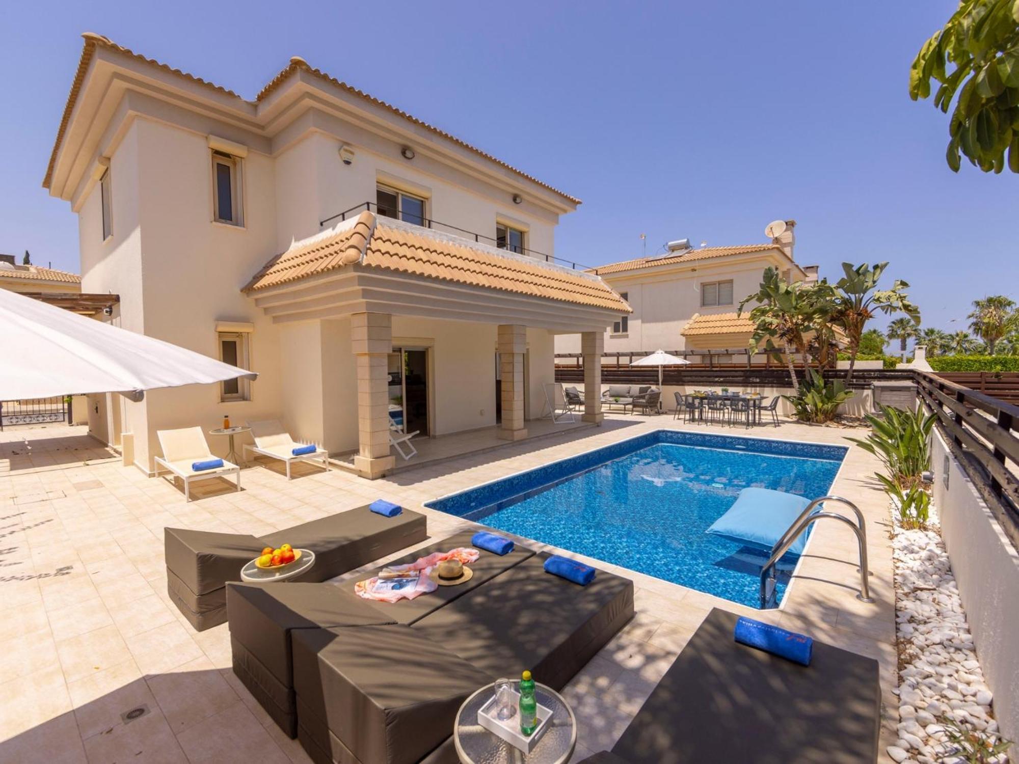 Villa Malama Paralimni Ngoại thất bức ảnh